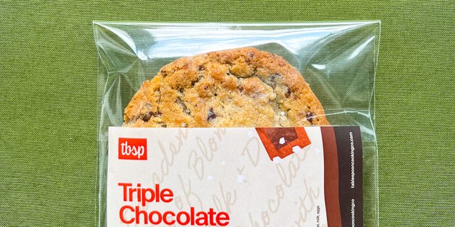 Triple Chocolate Chunk Cookie