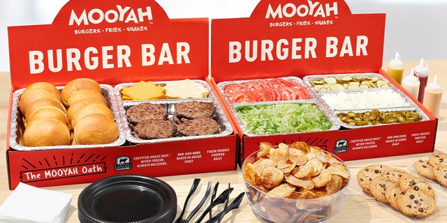 Build-Your-Own Black Bean Veggie Burger Bar