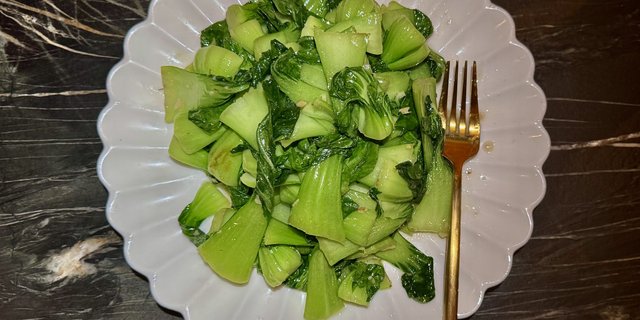 Bok Choy with Garlic
