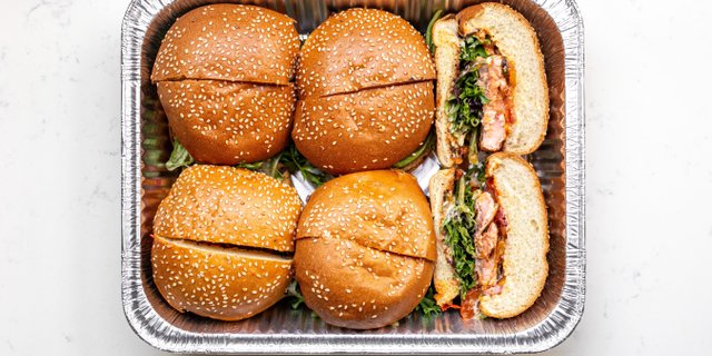 Faroe Island Salmon Sandwich