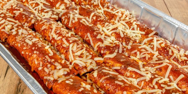 Shredded Chicken Enchiladas