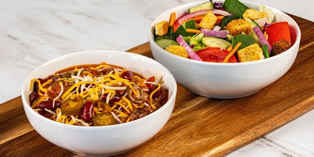 House-Made Chili & Side Salad
