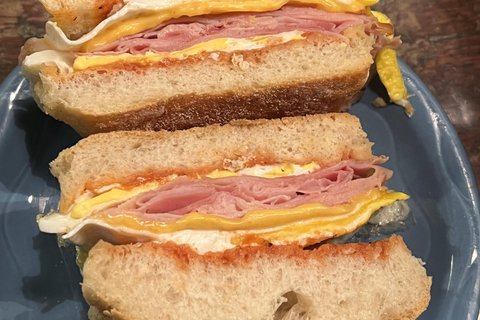 Ham, Egg & Cheese Sandwich