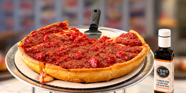 Deep-Dish Pizza