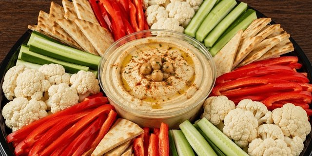 House Hummus & Vegetable Crudités