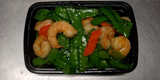Shrimp w/ Snow Peas