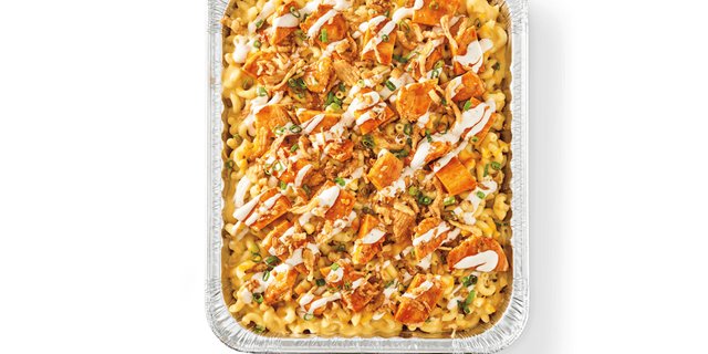 Buffalo Chicken Ranch Mac & Cheese