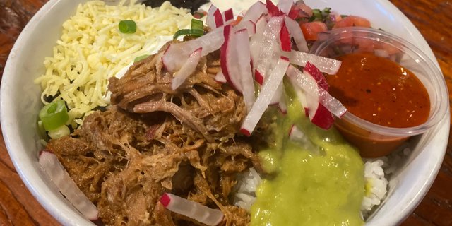 Carnitas Bowl