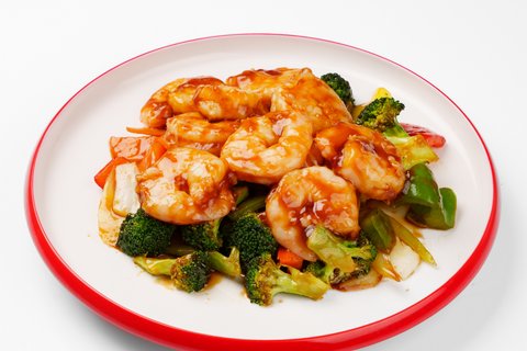 Jumbo Shrimp & Mixed Vegetables