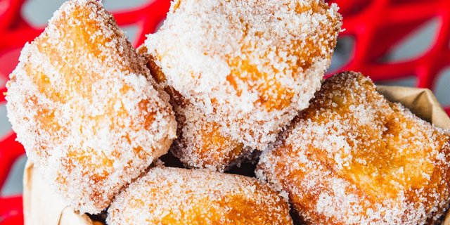 Beignet Bites & Maple Glaze