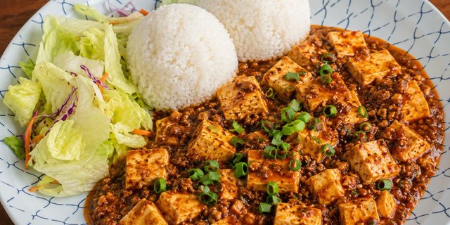 Mapo Tofu w/ Ground Beef