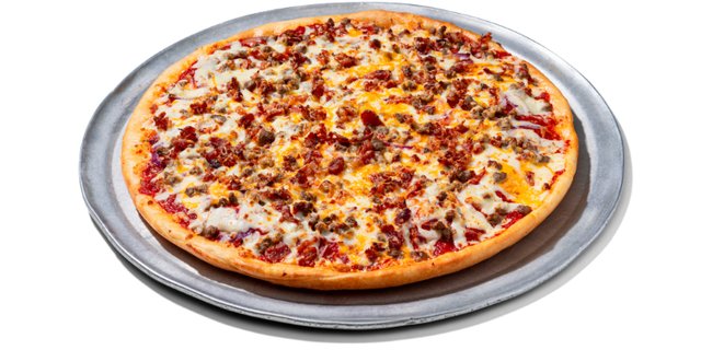 Bacon Cheeseburger Pizza