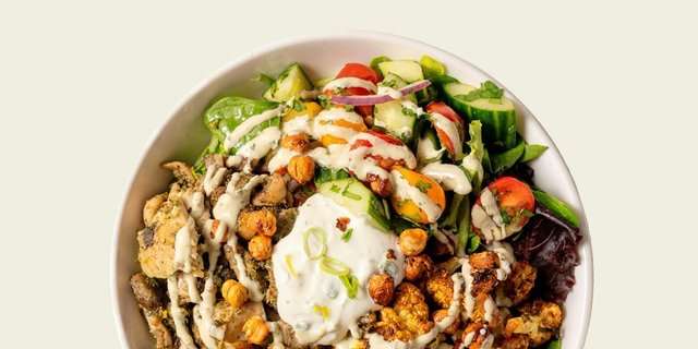 Cauliflower Shawarma Chicken Bowl