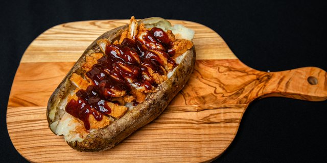 BBQ Chicken Baked Potato