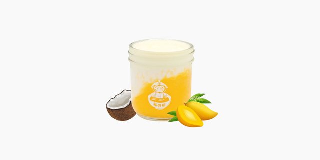 Mango Milk & Coconut Pudding