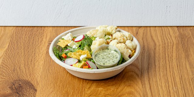 chopped salad w/ cauliflower