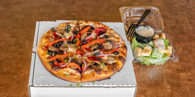 Pizza & Side Boxed Lunch