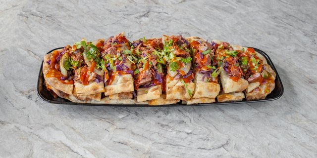 Corned Beef Flatbread Platter