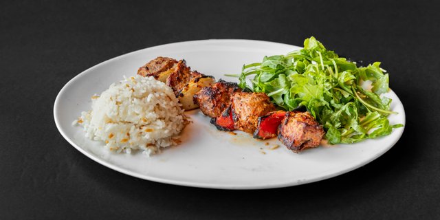 Seasoned Lamb Kebab