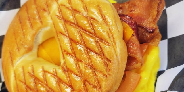 Breakfast Bagel Sandwich