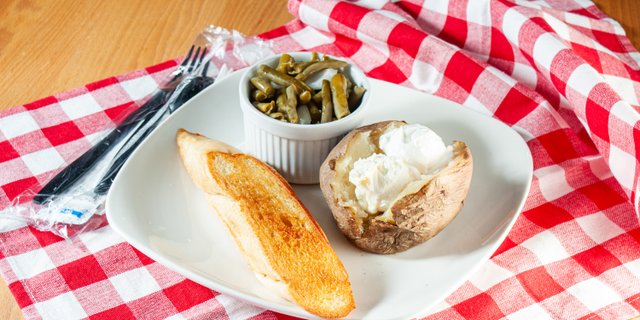 Baked Potato Boxed Lunch