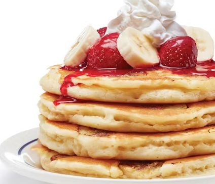 Strawberry Banana Pancakes