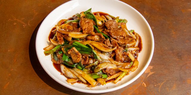 Green Onion & Ginger Beef
