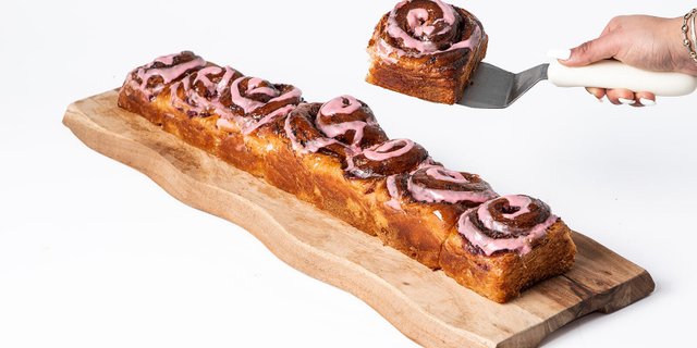 24" Raspberry Babka