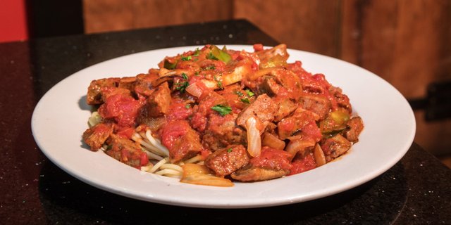 Sausage Cacciatore