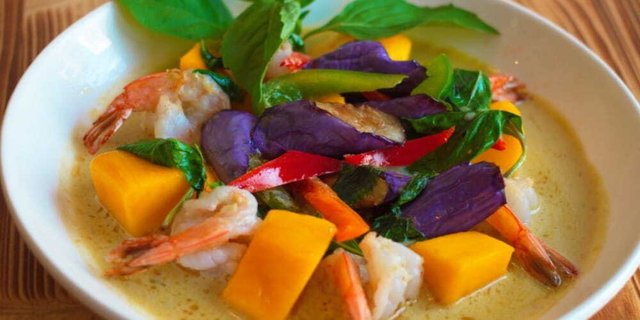 Mango Shrimp Curry