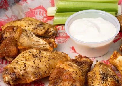 Garlic Parm Wings