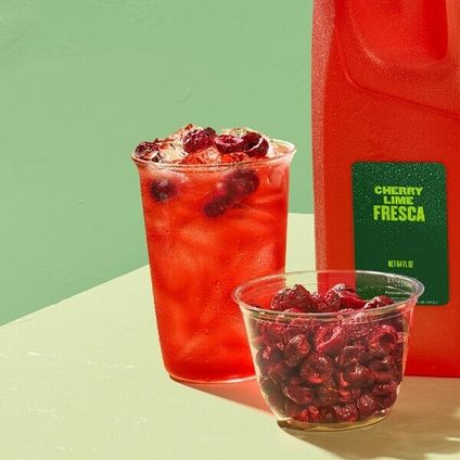 NEW Cherry Lime Fresca - Two Half Gallons