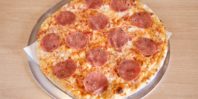 Beef Pepperoni Halal Pizza