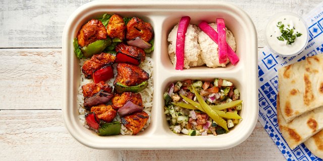 Chicken Kebab Plate Boxed Lunch
