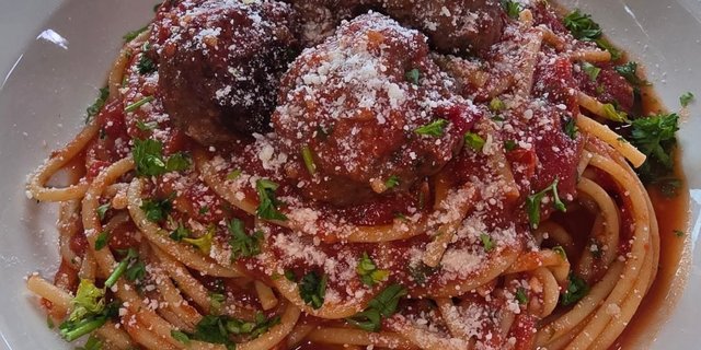 Meat Pasta Combo