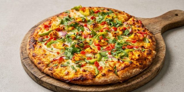 Chicken Tikka Masala Pizza