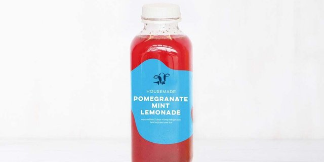 Pomegranate Mint Lemonade