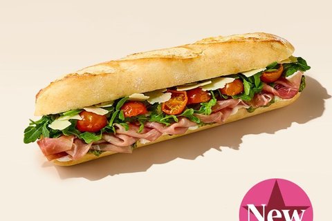 Prosciutto & Parmesan Sourdough Baguette