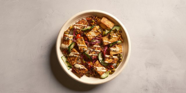 Edamame Tofu Bowl