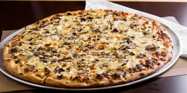 Truffle Mushroom Pizza