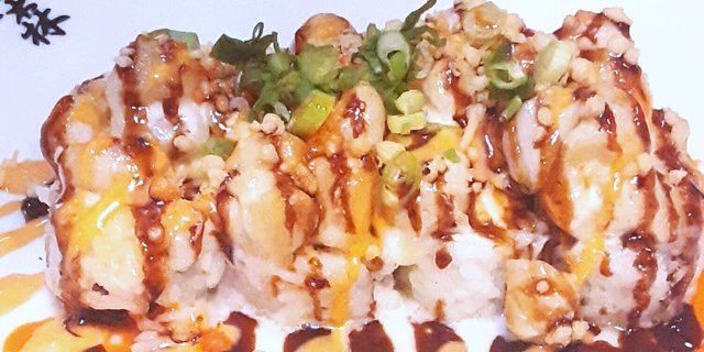Baked Scallop Roll