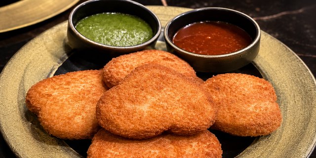 Paneer Crispy Hearts