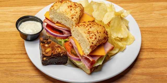 Ham & Cheddar Sandwich Boxed Lunch