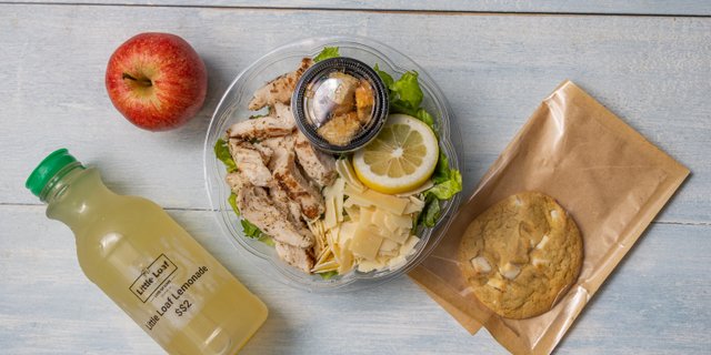 Chicken Caesar Salad Boxed Lunch