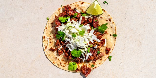 Backyard BBQ Brisket Taco