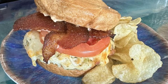 Chicken Salad Melt Sandwich