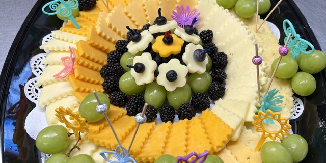 Spring Cheese & Crackers