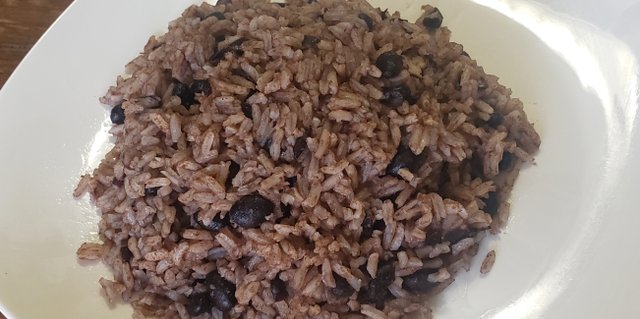 White Rice & Black Beans