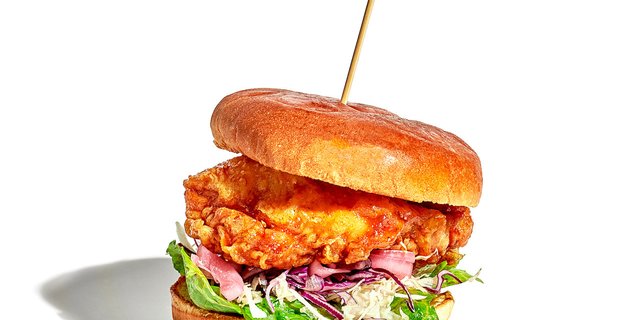 Kimchi Chicken Sandwich