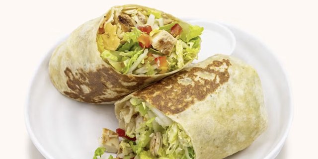 Chicken Caesar Wrap Combo